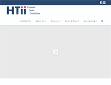 Tablet Screenshot of htii.com